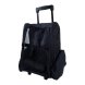 Husdjursryggsck med hjul Gloria Trolley Trip Svart 36 x 30 x 49