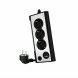 verspnningsskydd 3 Tomas Schuko NANOCABLE 10.37.0013-BK