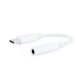 USB-C till Jack 3.5 mm Adapter NANOCABLE 10.24.1205-W Vit (1 ant