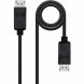 DisplayPort Kabel NANOCABLE 10.15.2700 Svart 50 cm