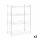 Bokhylla Confortime Metall Vit 52 x 34 x 86 cm (2 antal)