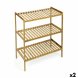 Bokhylla Confortime Naturell Bambu 70 x 35 x 76,2 cm (2 antal)