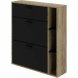 Skostll Leona Brun Tlgy Melamin 90 x 25 x 102 cm