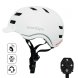 Hjlm fr elscooter Smartgyro SMART PRO Vit