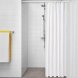 Duschdraperi Exma Vit PVC 180 x 180 cm