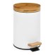 Pedalhink Andrea House Vit Matt Metall Bambu 3 L ( 17 x 26 cm)