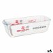 Rektangulr bakform Quttin 63079 1,7 L Glas 28,2 x 11,6 x 7,7 cm