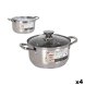 Kastrull med lock Quttin New neron Stl 4 L  22 cm 30 x 22 x 12