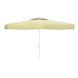 Marbueno Aluminium Parasoll 8 Spokes D270 cm Polyester Vit Trdg