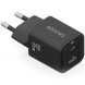 Vggladdare Aisens ASCH-35W2P025-BK Svart Multicolour (1 antal)