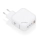 Vggladdare Aisens ASCH-100W4P028-W Vit Multicolour 100 W (1 ant