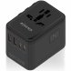 Vggladdare Aisens ASPS-2A2C08-BK 25 W Svart