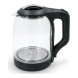 Vattenkokare COMELEC 1,8 L 1500W Svart Vit Rostfritt stl 1500 W