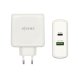 USB-laddare och vgg Aisens ASCH-2PD30QC-W Vit 48 W USB-C (1 ant