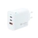 Vggladdare CoolBox LBP246DW 65 W Vit