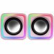 PC-hgtalare Mars Gaming MSCUBEP 8W Rosa 4 W