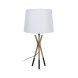 Bordslampa Vit Svart Gyllene Jrn 40 W 33 x 33 x 63,5 cm