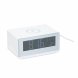 Vckarklocka med trdls laddare Grundig Vit