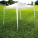 Gazebo Lifetime Ogenomtrnglig Polyetylen Vit PVC 300 x 300 x 25