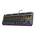 Gaming Tangentbord/ OR: Speltangentbord Trust 24407 Svart Qwerty