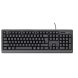 Tangentbord Trust 24639 Svart Engelska EEUU QWERTY