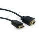 DisplayPort till VGA Adapter GEMBIRD CCP-DPM-VGAM-6 Svart 24 bit