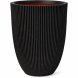 Vas Capi Europe GROOVE NL Svart Plast 34 x 34 x 46 cm 34 x 34 x
