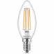 LED-lampa Ljus Philips Equivalent  E14 60 W Vit E (2700 K)