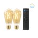 Smart-Lampa Wiz ST64 E27 50 W Multicolour Gyllene 7 W 640 lm (2