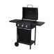 Gasgrill Vaggan 139 x 56,5 x 106 cm Svart