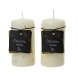 Ljus Decoris Vit  5 x 10 cm