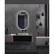 Badrumsspegel med LED-belysning Ledimex TOKYO M TOKY022-90NG 90