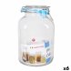 Burk Borgonovo Hermetisk Transparent Glas 4,25 L 14,5 x 14,5 x 2