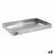 Rektangulr bakform VR Silvrig Aluminium 34 x 22,5 x 3,5 cm (5 a