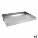 Rektangulr bakform VR Silvrig Aluminium 38 x 25 x 3,5 cm (5 ant