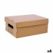 Frvaringslda med lock Confortime Papp 36,5 x 28,5 x 16,5 cm (6
