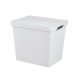 Frvaringslda med lock Tontarelli Maya Vit 23,9 L 36 x 28 x 31,
