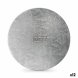 Kakfat Algon Silvrig 40 x 40 x 1,5 cm Rund (12 antal)
