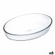 Ugnsform  Cuisine Ocuisine Vidrio Transparent Glas Oval 26,2 x