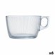 Koppar Luminarc Stripy Stor Transparent Glas (500 ml) (6 antal)