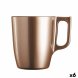 Mugg Luminarc Flashy Ljusbrun 250 ml Glas (6 antal)