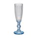 Champagneglas Vivalto PR05720ZD/BHA6 BLUE Bl Transparent Glas 1