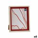 Fotoram Gift Decor Brun Rd Tr Glas polystyren Plast (6 antal)