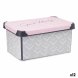 Frvaringslda med lock Kipit Vibes Gr Rosa Plast 10 L 22,7 x 1