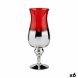 Ljusstakar Glas Rd Silvrig 13 x 35 x 13 cm (6 antal)