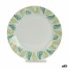 Dessert Vit Grn Porslin 19 x 2 x 19 cm Blad (10 antal)
