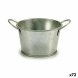Kruka Ibergarden F60325-B Silvrig Zink Kub 17,8 x 8 x 12,3 cm (7