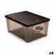 Frvaringslda med lock Stefanplast Elegance Brun Plast 15 L 29