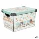 Frvaringslda med lock Kipit STYLE BOX-17L-6 Plast Vg 17 L 27,