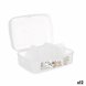 Ask med fack Kinvara 02 1178 Transparent Plast 21,5 x 8 x 14,6 c